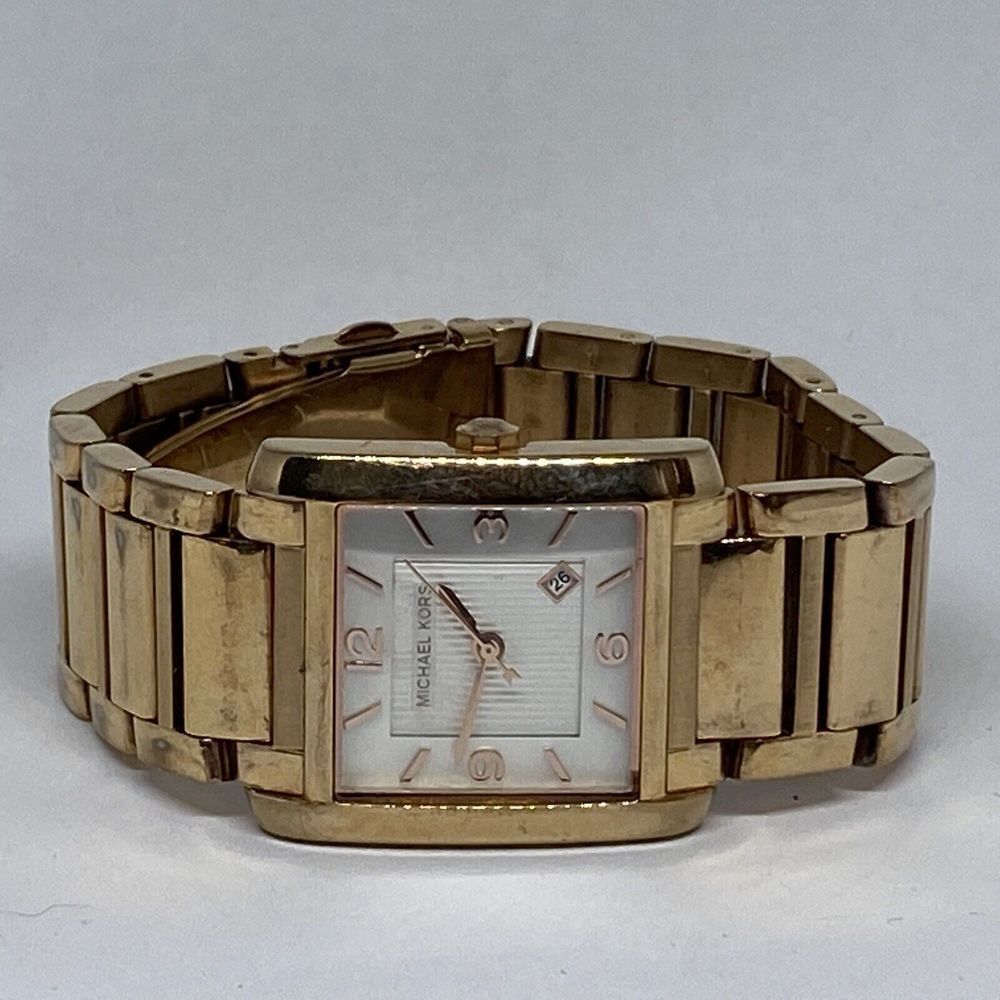 Michael Kors MK3374 Women's Gold Stainless Steel Analog Dial Quartz Watch OP725 - Picture 7 of 12